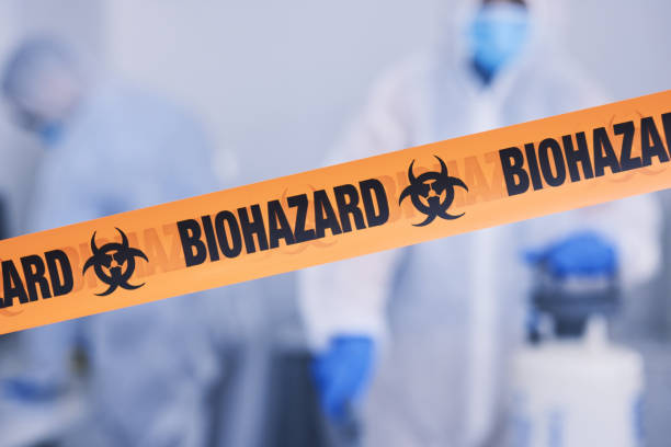 Professional Biohazard technician working in Center, NE
